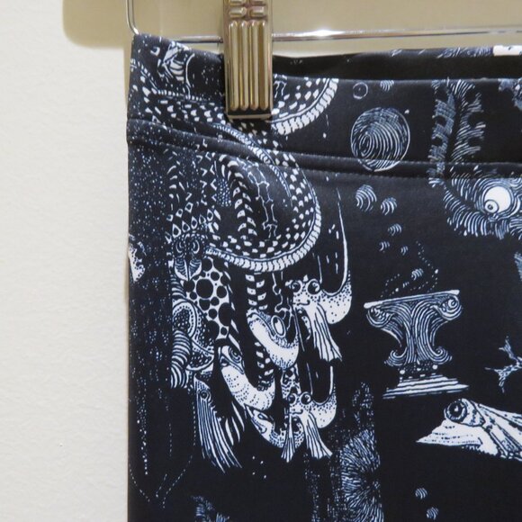 BLACKMILK Birth Of Venus Leggings Alt Punk Goth Whimsigoth Stretch Cosplay XS - Picture 9 of 15